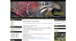 Desktop Screenshot of campmayfly.se